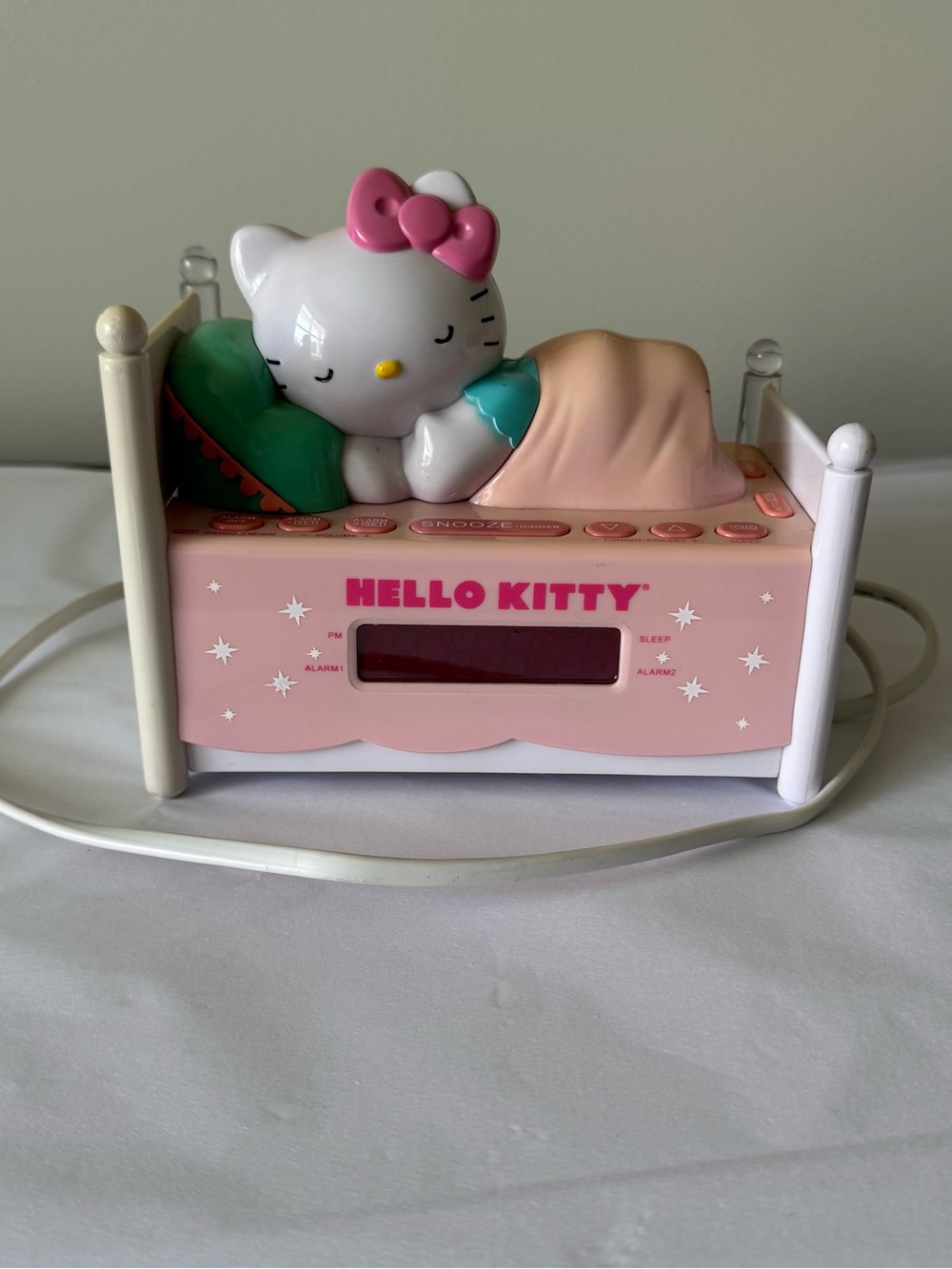 HELLO KITTY Alarm Clock - Works